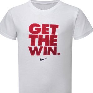 NIKE BOYS "GET THE WIN" T SHIRT